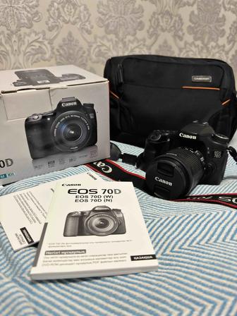 Профессиональный фотоаппарат Canon EOS 70D 18-55 mm STM