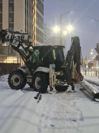 Очистка, погрузка снега