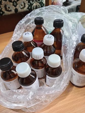 Пихтовое масло, Мята, Эвкалипт,Лимон, Апельсин,Бергамот,Кедр для бани