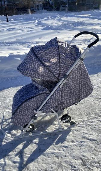 Санки-коляска