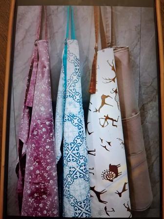 Фартуки для кухни, сыпыра и косметички ручной работы