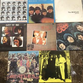 Виниловые пластинки альбомы группы The beatles/ Битлз СССР