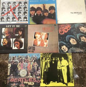 Виниловые пластинки альбомы группы The beatles/ Битлз СССР