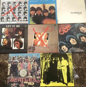 Виниловые пластинки альбомы группы The beatles/ Битлз СССР