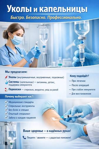 Капельница все виды