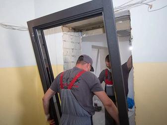 Установка дверей