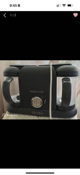 Beaba Babycook Duo пароварка блендер для детского питания 4 в 1, с функцией