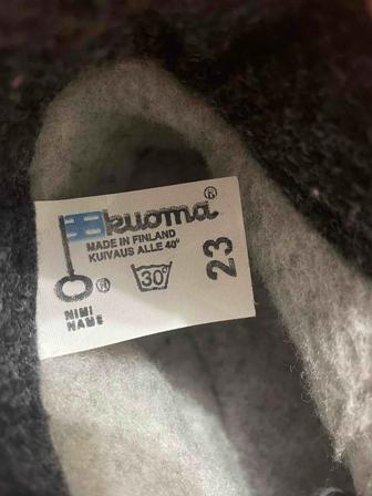 Продам теплую зимнюю обувь для ребенка. В отличном состоянии. Фирма kuoma.