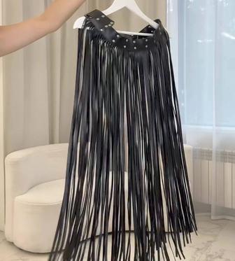 Продам ремень-юбку.Черная.