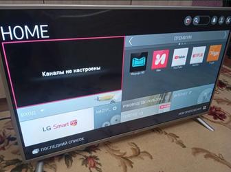 LG 106 см smart tv телевизор