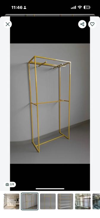 Стеллажи-вешала-торговое оборудование бу