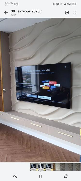 Установка телевизоров на стены