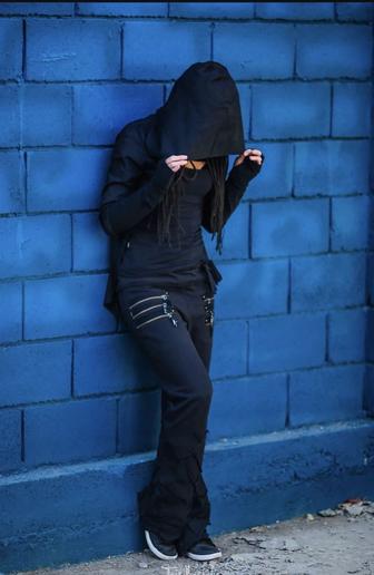 Штаны Psylo черные теплые S/M