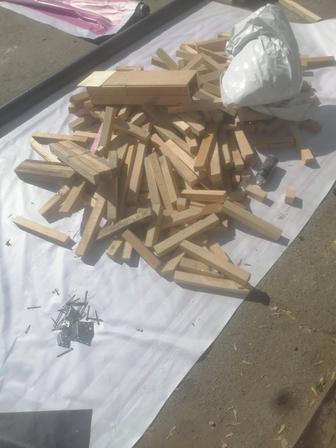 Отдам даром обрезки брусков