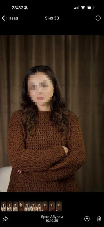 Продам вязанную кофту!