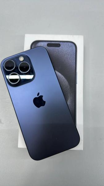 Продам Айфон 15 про 256гб синий