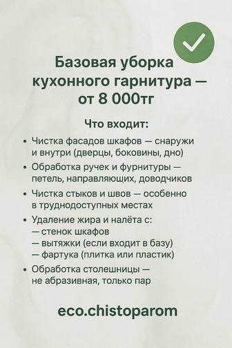 Эко-клининг вашей кухни!