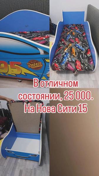 Детская кровать с матрасом