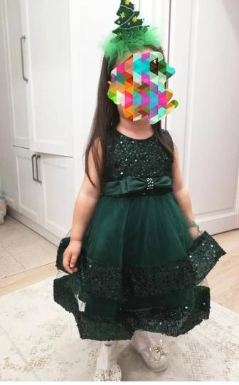 Платье детское на новый год