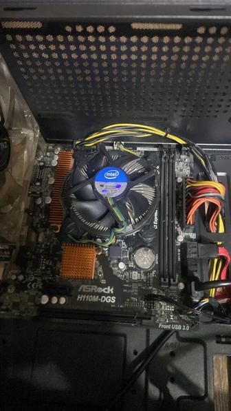 СРОЧНО ПРОДАЮ! Материнка, проц, вертушка