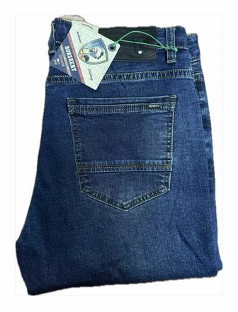 Джинсы мужские прямые темно-синий