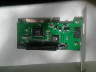 Доп плата PCI SATA/IDE Controller Card