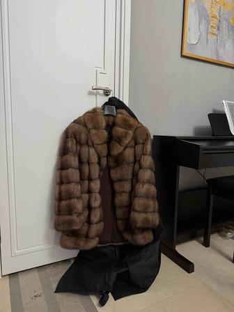 Продам натуральную шубу , Соболь