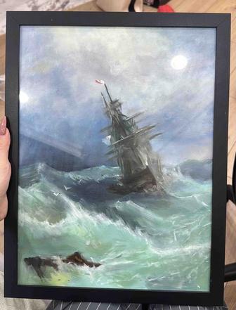 картина копия Айвазовского