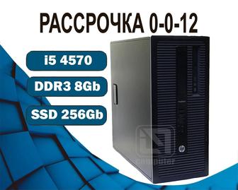 i5 4570/ 8Gb SSD HD Graphics 4600 HP DVD-RW офисный на SSD