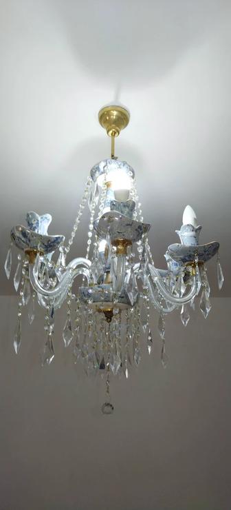 Продам люстру, классик, хрусталь