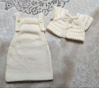 Детские вязанные вещи