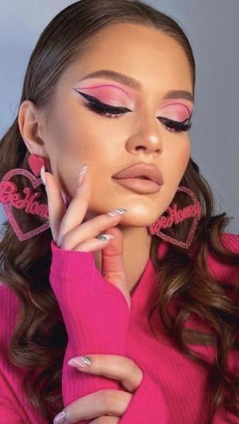 Макияж и прическа от топ мастера