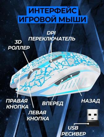 Беспроводная Игровая Мышь