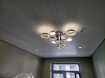 Монтаж люстр