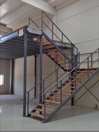 Изготавливаем металлические антресоли, лестницы и платформы под ключ.