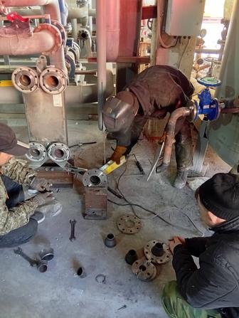 Сварочные, строительные работы