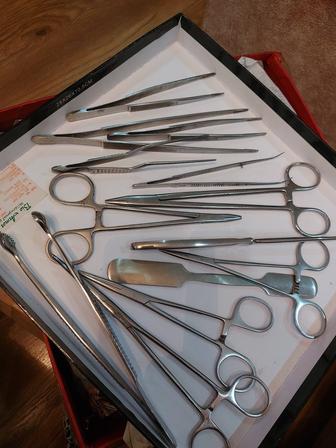 Медицинские инструменты..хирургические..СССР..из медицинской нержавеющей