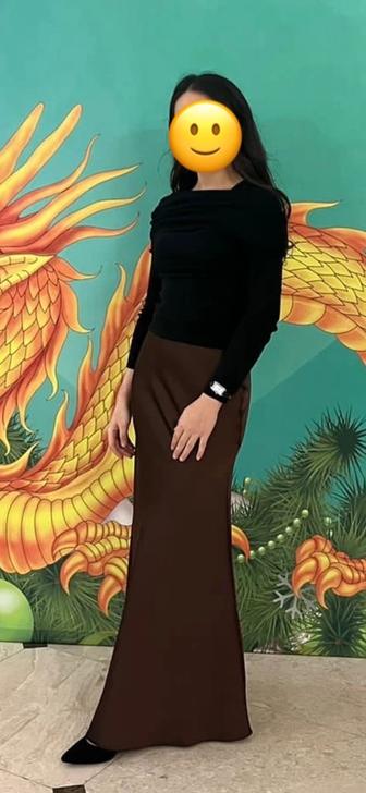 Кофточка-юбка атлас