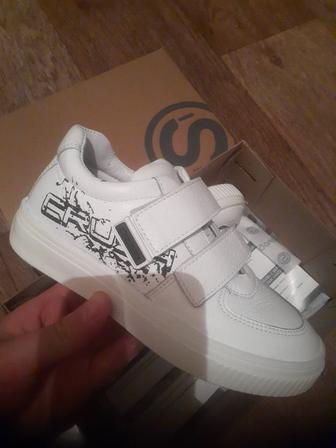 Новые кеды натуральная кожа