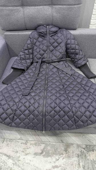 Пальто стеганое зимнее