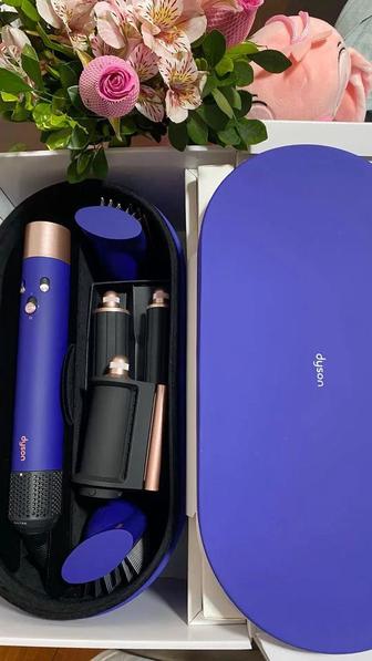 Dyson Airwrap Complete Long HS05 в цвете Vinca Blue и Ros из Дубая