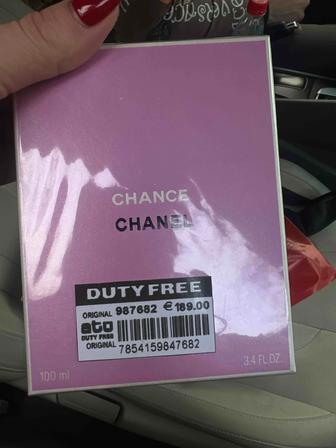 Chanel Chance EDT 100 ml
Оригинал, покупка Duty Free (аэропорт)
