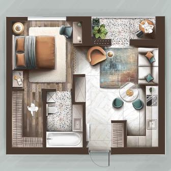 Планировка помещения