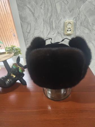 Продам норковую шапку, ушанка в отличном состоянии, 60-62 р-р