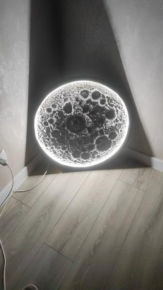 Луна 3D ручной работы
