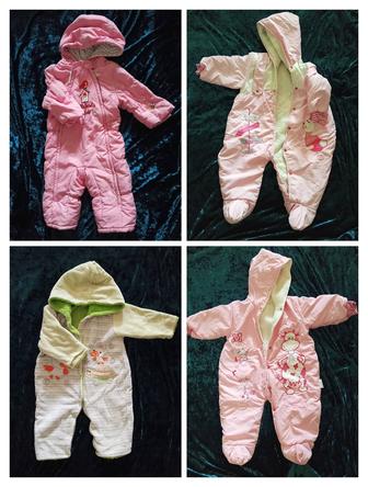 Детские комбинезоны на осень