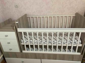 Продается детская кроватка Фея трансформер 1100