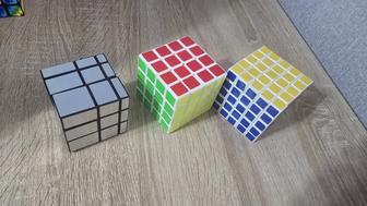 Продам набор Кубиков Рубиков 2на2, 3на3, 4на4, 5на5 и другие, итого 14шт
