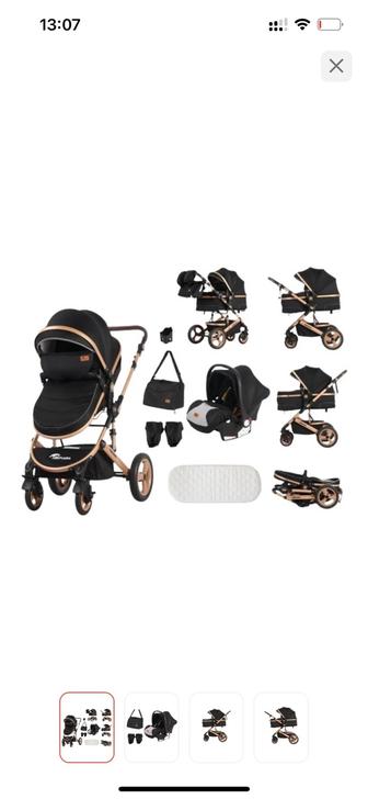 Продам новую 3в1 коляску