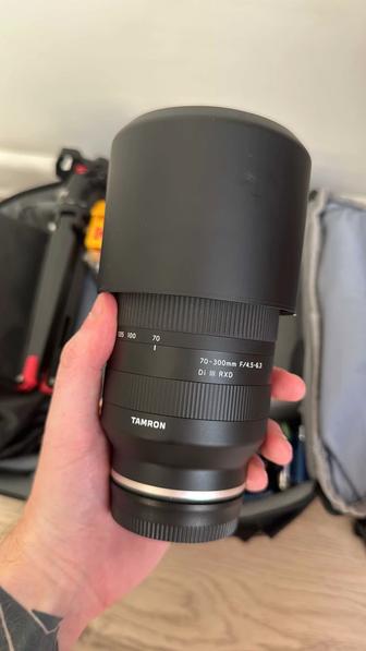 Телевик тамрон 70-300 4.5-6.3 для сони e mount